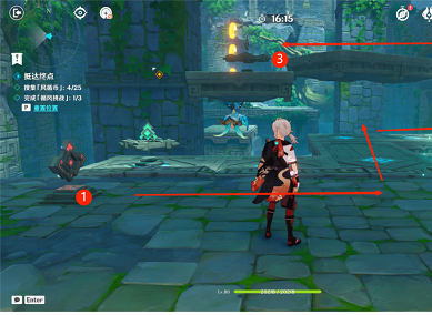 原神循查五风第三关攻略 循查五风第三关金币收集攻略最新[多图]图片3