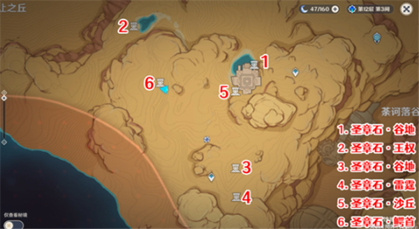 原神吞羊岩圣章石如何收集最快