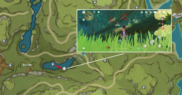 原神劫波莲采集路线 草神纳西妲劫波莲采集位置攻略[多图]图片5