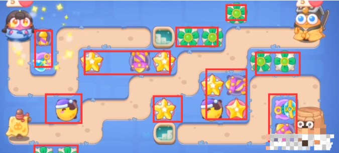 保卫萝卜4阿波道长33关攻略 阿波道长第33关图文通关解析[多图]图片5