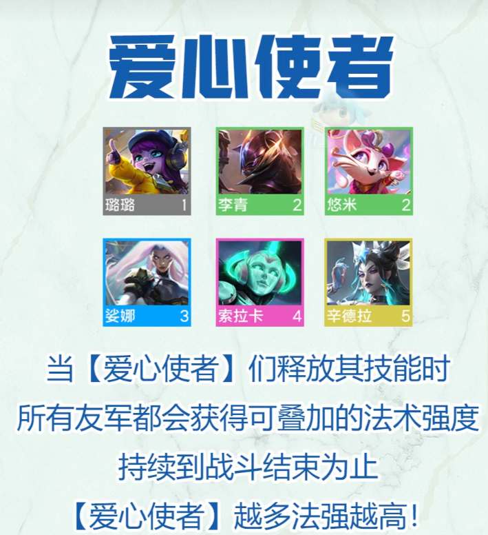 云顶之弈s8爱心使者羁绊攻略