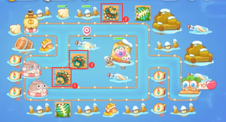 《保卫萝卜4》天下第一汤第六关通关攻略