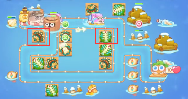 《保卫萝卜4》天下第一汤第六关通关攻略