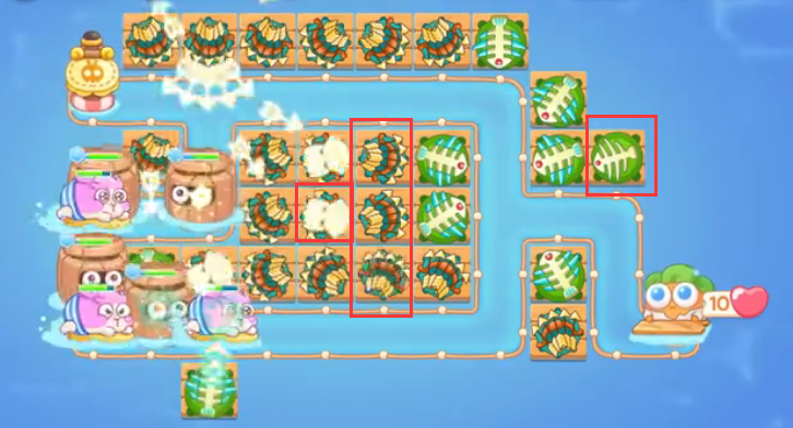 《保卫萝卜4》天下第一汤第六关通关攻略