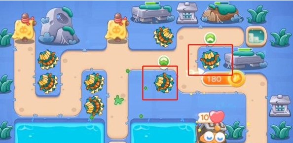 保卫萝卜4阿波道长47关攻略 阿波道长第47关图文通关详解[多图]图片4