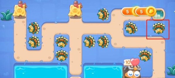 保卫萝卜4阿波道长47关攻略 阿波道长第47关图文通关详解[多图]图片6