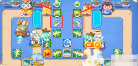 保卫萝卜4阿波道长46关攻略 阿波道长第46关图文通关解析[多图]图片4