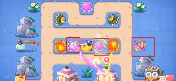 保卫萝卜4阿波道长49关攻略 阿波道长第49关图文通关流程[多图]图片4