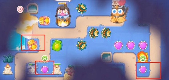 保卫萝卜4阿波道长50关攻略 阿波道长第50关图文通关流程[多图]图片4