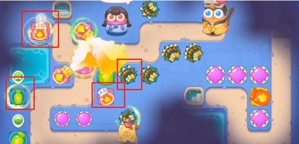 保卫萝卜4阿波道长50关攻略 阿波道长第50关图文通关流程[多图]图片7