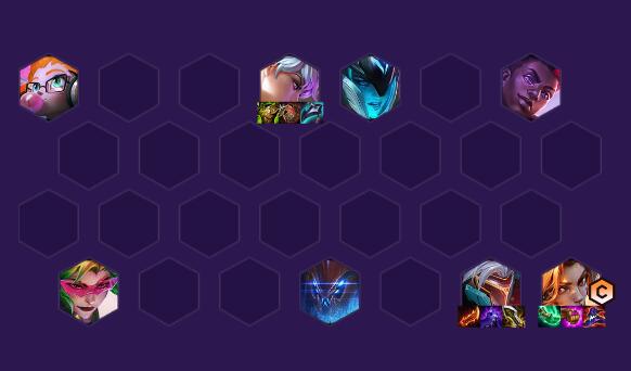 云顶之弈s8女枪主c阵容装备搭配