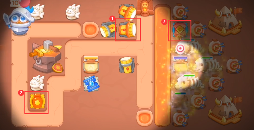 保卫萝卜4饿龙传说第6关攻略   饿龙传说第6关图文通关流程一览[多图]图片3