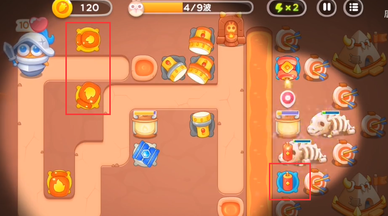 保卫萝卜4饿龙传说第6关攻略   饿龙传说第6关图文通关流程一览[多图]图片4