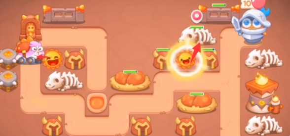 保卫萝卜4饿龙传说第3关攻略   饿龙传说第3关图文通关介绍[多图]图片2