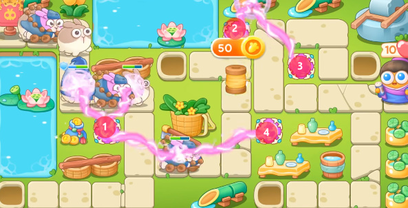 保卫萝卜4纸鸢探春第6关攻略   纸鸢探春第六关图文流程一览[多图]图片2