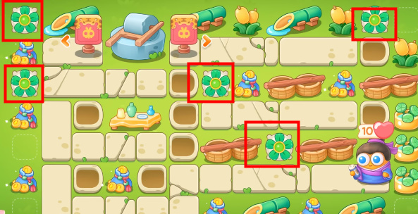 保卫萝卜4纸鸢探春第9关攻略  纸鸢探春第九关完美图文过关一览[多图]图片2