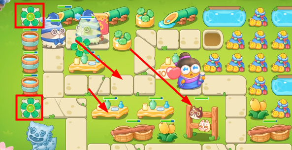 保卫萝卜4纸鸢探春第8关攻略   纸鸢探春第八关图文过关一览[多图]图片1