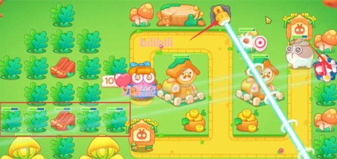 保卫萝卜4绿野奇缘2关攻略