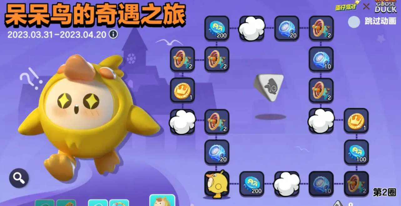 蛋仔派对鹅鸭杀联动皮肤一览