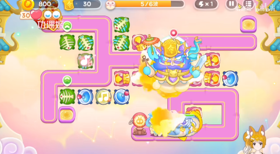 保卫萝卜4周赛3.30攻略   2023年3月30日西游周赛无伤图文过关一览[多图]图片4