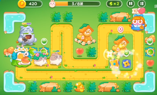 保卫萝卜4绿野奇缘25关攻略   绿野奇缘第25关完美无伤图文过关一览[多图]图片3