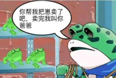 青蛙卖崽是什么意思