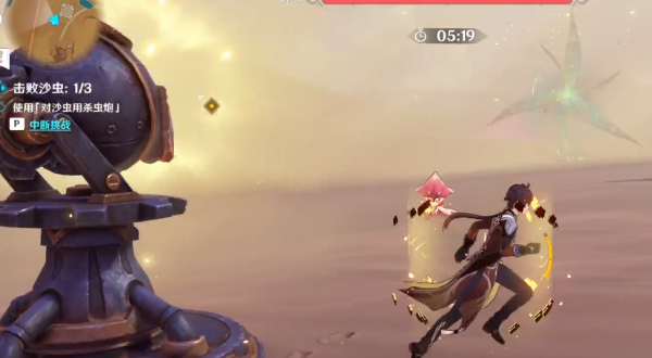 原神风沙轰鸣第五关攻略 沙漠虫害尾声图文通关流程[多图]图片7