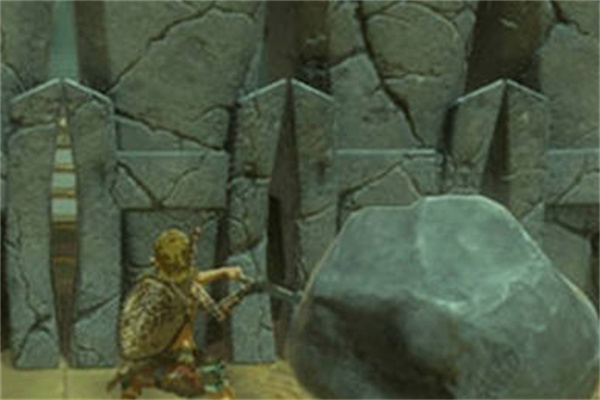 塞尔达传说王国之泪怎么破坏石门