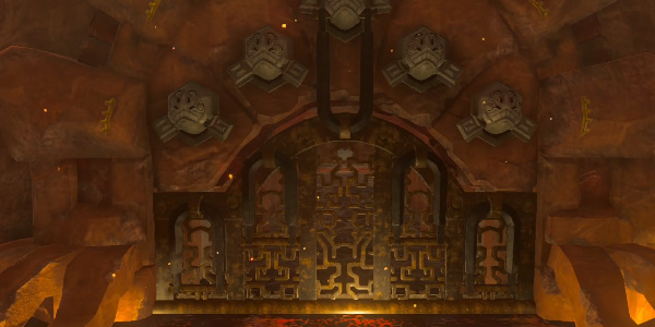 王国之泪火之神殿攻略  塞尔达火之神殿1-5层5把锁解密图文一览[多图]图片36