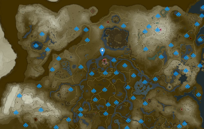 塞尔达传说王国之泪魂之神殿位置在哪