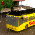 圣诞节雪地巴士模拟器