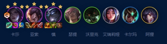 云顶之弈a9六艾欧卡莎阵容推荐  六艾欧卡莎阵容羁绊/出装运营攻略[多图]图片1