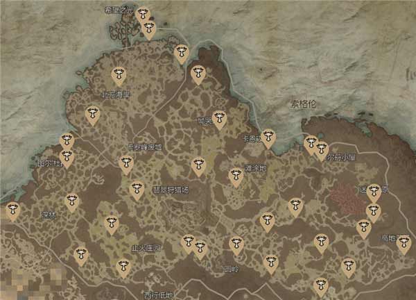 暗黑4莉莉丝祭坛全图攻略  全地图160个莉莉丝祭坛位置大全[多图]图片2