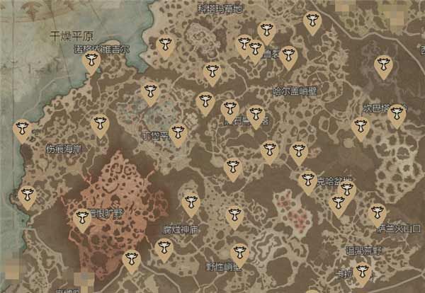 暗黑4莉莉丝祭坛全图攻略  全地图160个莉莉丝祭坛位置大全[多图]图片3