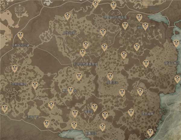 暗黑4莉莉丝祭坛全图攻略  全地图160个莉莉丝祭坛位置大全[多图]图片5