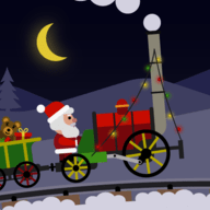 新年的圣诞老人火车app