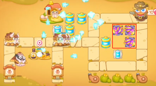 保卫萝卜4波仔很忙10关怎么过  仔很忙第10关通关攻略[多图]图片3