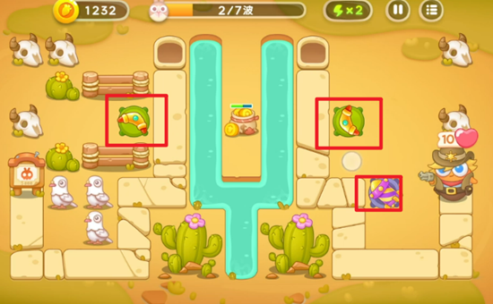 保卫萝卜4波仔很忙第7关攻略  波仔很忙第7关图文通关流程一览[多图]图片2