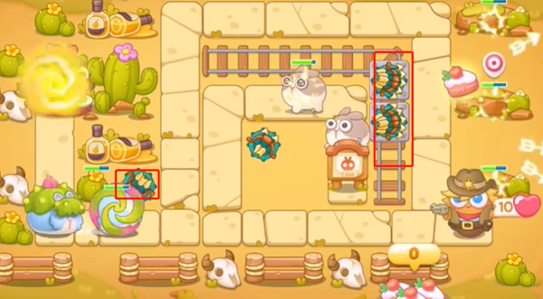 保卫萝卜4波仔很忙11关攻略  波仔很忙11关图文过关一览[多图]图片2