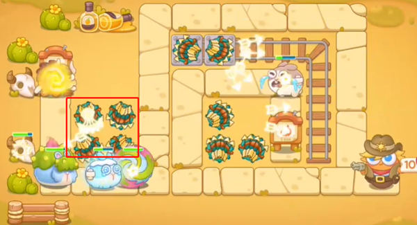 保卫萝卜4波仔很忙11关攻略  波仔很忙11关图文过关一览[多图]图片3