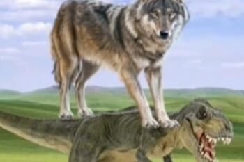 网络用语恐龙抗狼是什么梗