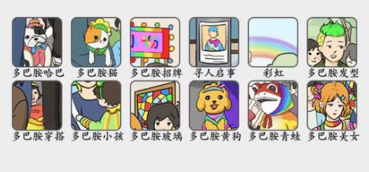 疯狂梗传多巴胺穿搭通关攻略  找出12个多巴胺穿搭答案[多图]图片2