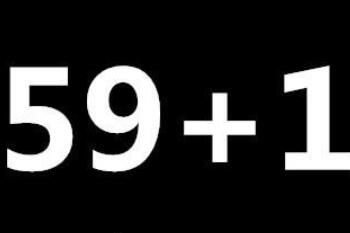 59+1=？怎么回复