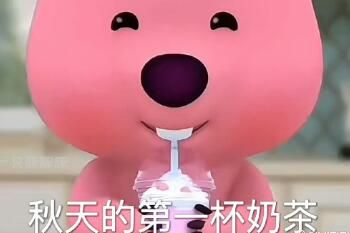 秋天的第一杯奶茶是什么梗