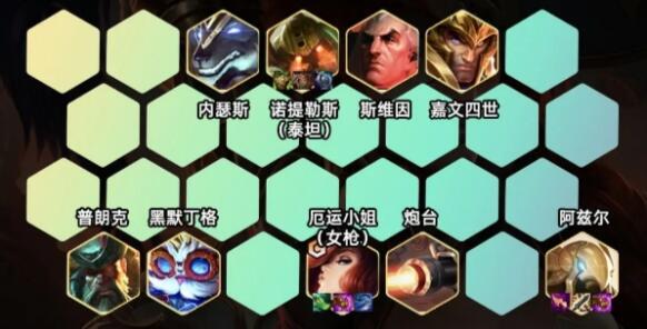 金铲铲之战s9.5司令女枪阵容装备搭配