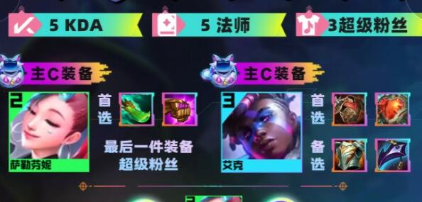 金铲铲之战s10KDA芬妮阵容装备搭配