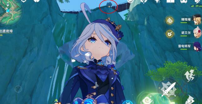 原神4.4遗珑埠东侧流莲光景解密技巧