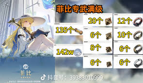 鸣潮菲比突破所需材料