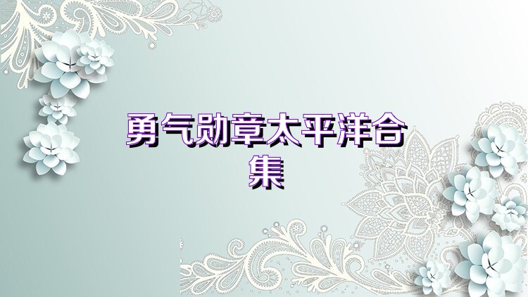 勇气勋章太平洋合集