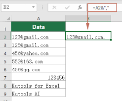 Excel函数公式中逗号的正确输入方法教程